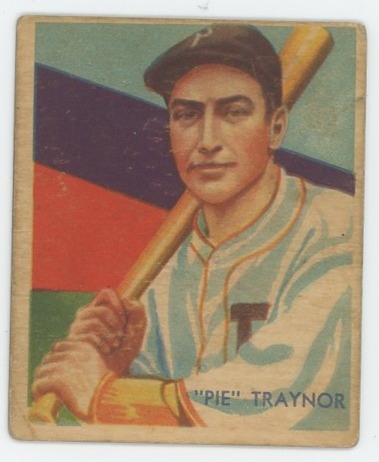 1934-36 National Chicle Diamond Stars - R327 #27 Pie Traynor